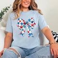 Coquette Star Bow July 4th Graphic Bella Canvas - Adult & Kids T-Shirts, Sweatshirts & Hoodies apparel design preview 1