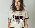 Class of 2025 Senior Graduation Ringer - Adult & Kids T-Shirts, Sweatshirts & Hoodies apparel design preview 1