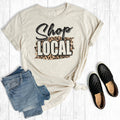 Leopard Shop Local - Adult & Kids T-Shirts, Sweatshirts & Hoodies apparel design preview 1