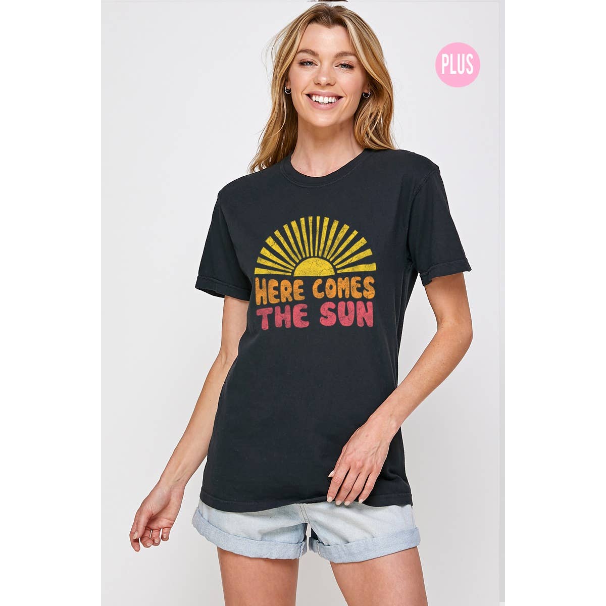 Here Comes the Sun Graphic Plus - Adult & Kids T-Shirts, Sweatshirts & Hoodies apparel design preview 1