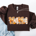 Mama, Pumpkin Pattern, Halloween, Autumn, Fall - Adult & Kids T-Shirts, Sweatshirts & Hoodies apparel design preview 1