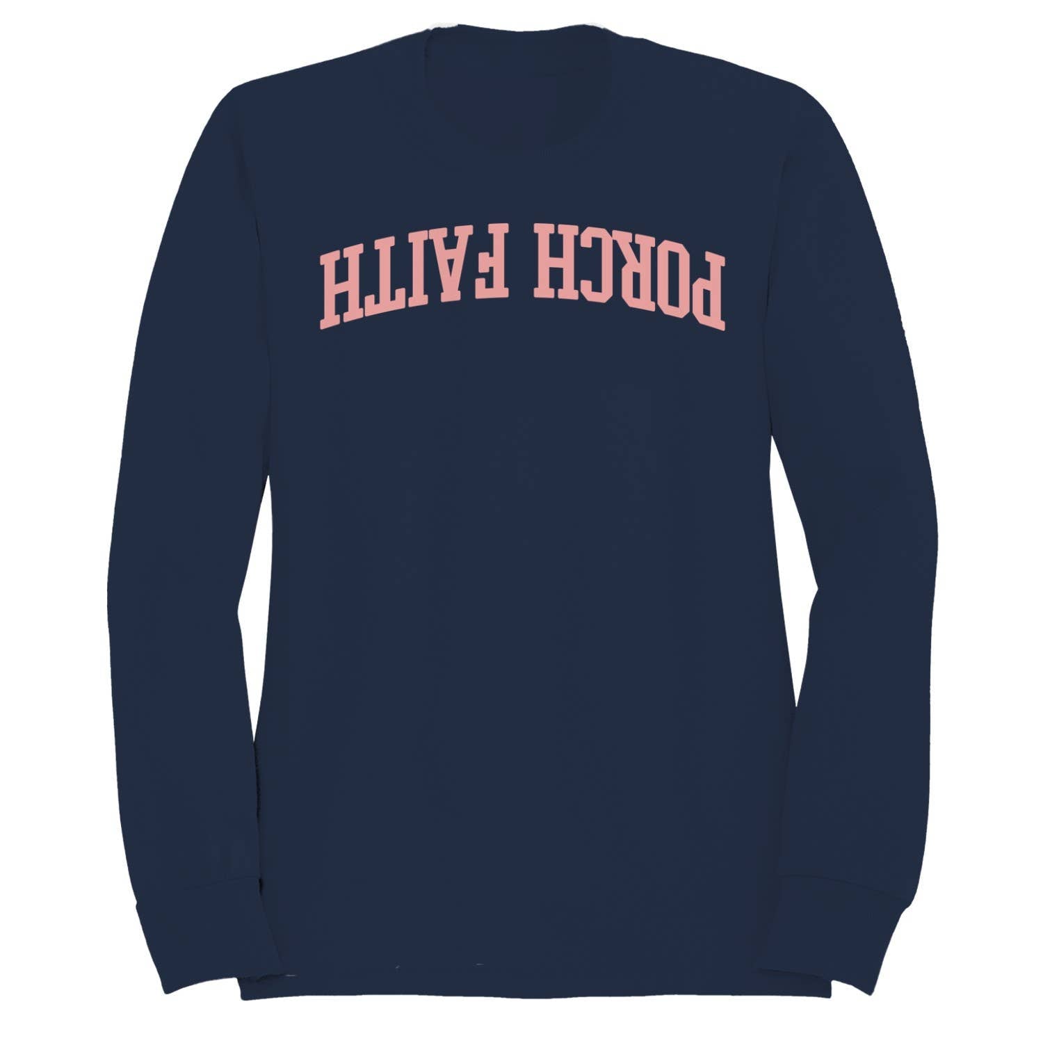 Porch Faith Arched Retro Men's - Adult & Kids T-Shirts, Sweatshirts & Hoodies apparel design preview 1