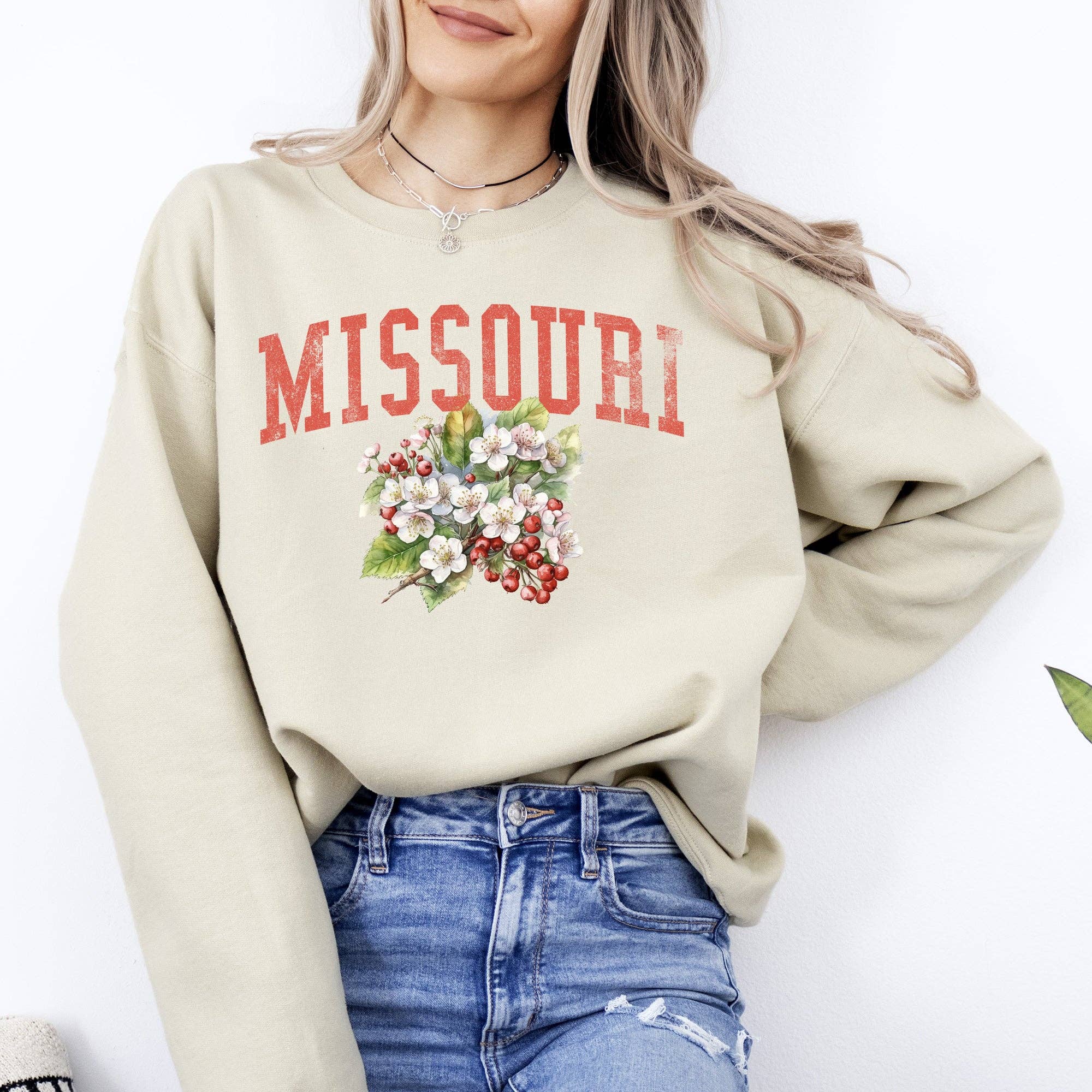 Missouri State Flower - Adult & Kids T-Shirts, Sweatshirts & Hoodies apparel design preview 1