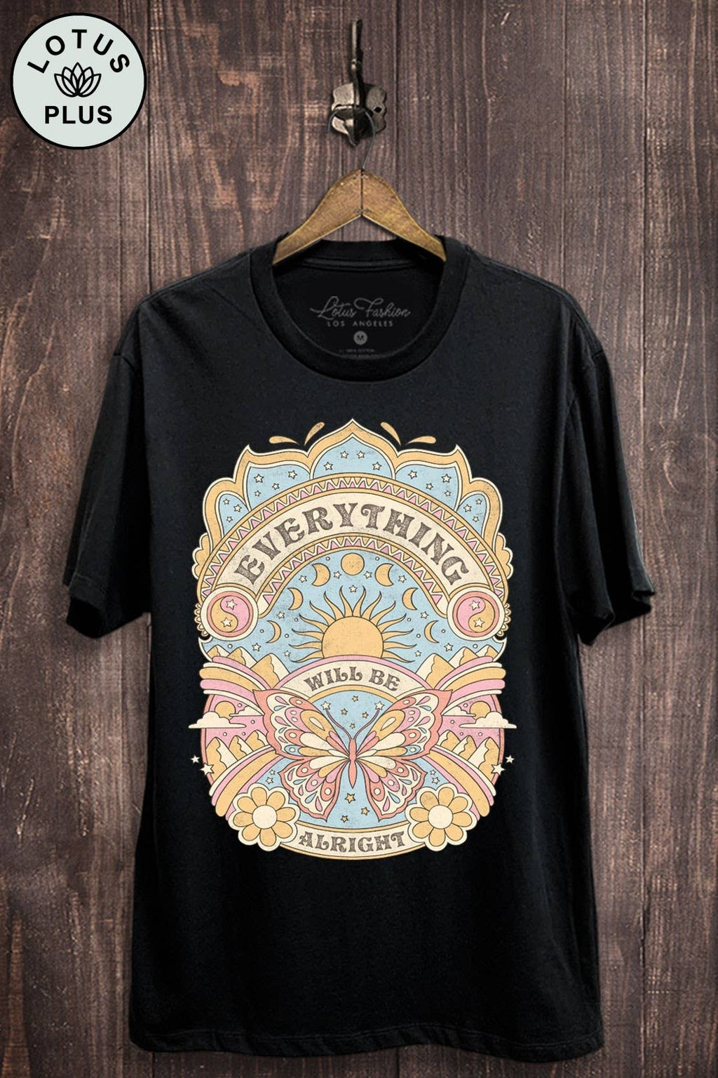 Everything Will Be Alright Graphic Top - Adult & Kids T-Shirts, Sweatshirts & Hoodies apparel design preview 1