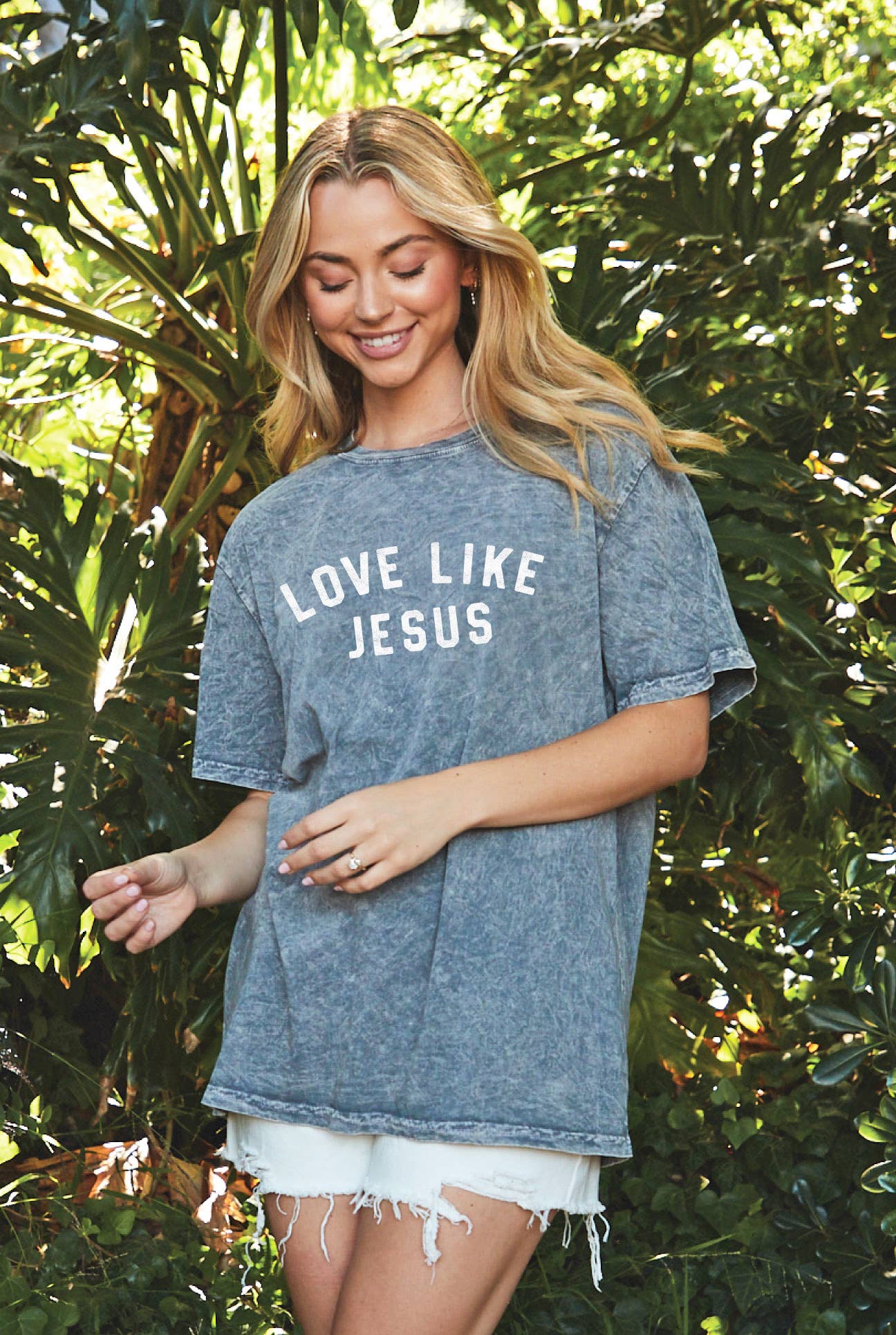 Love Like Jesus Mineral Graphic Top - Adult & Kids T-Shirts, Sweatshirts & Hoodies apparel design preview 1