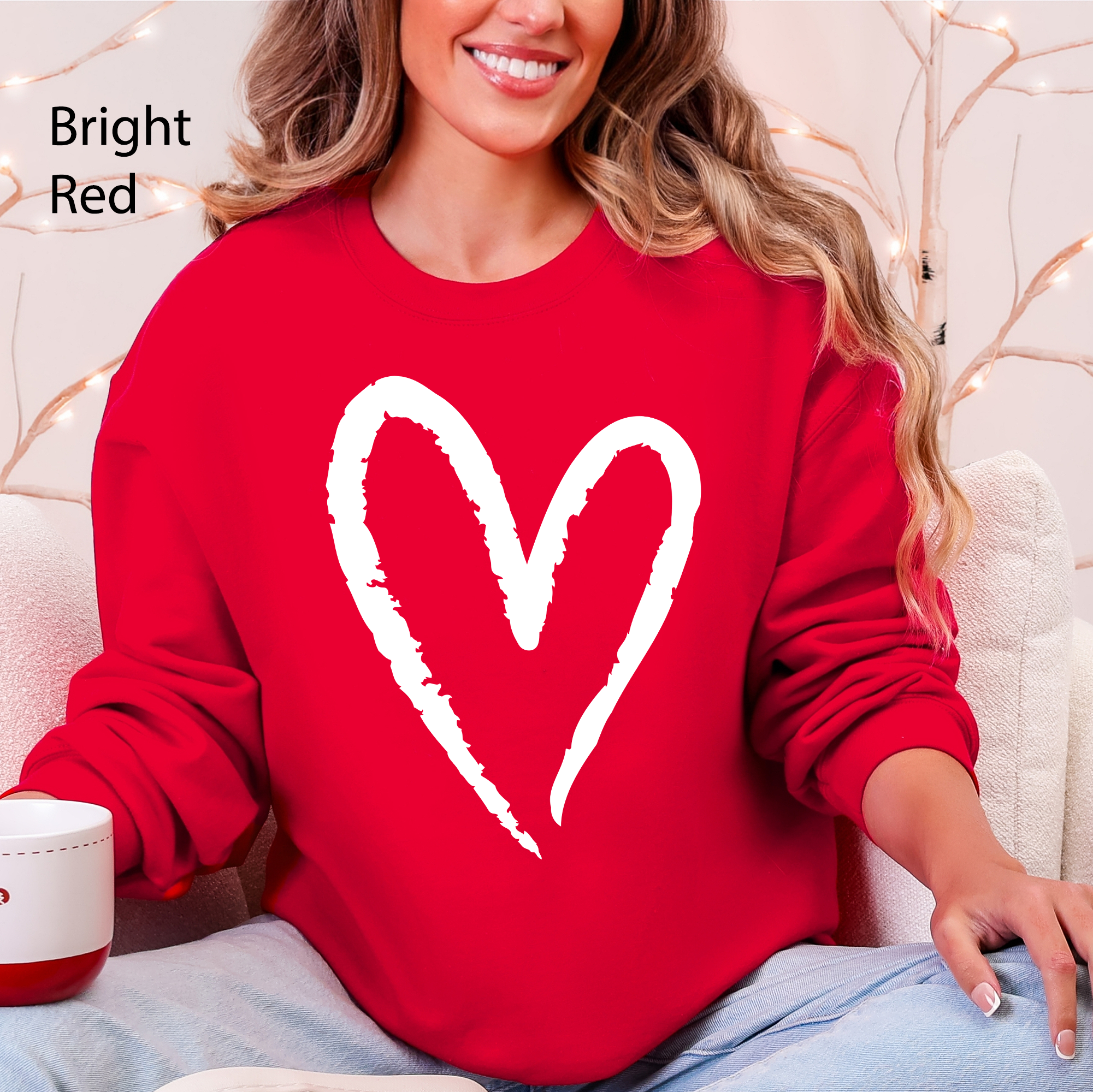 Valentine's Heart, Vintage Design, Trend, Love - Adult & Kids T-Shirts, Sweatshirts & Hoodies apparel design preview 1