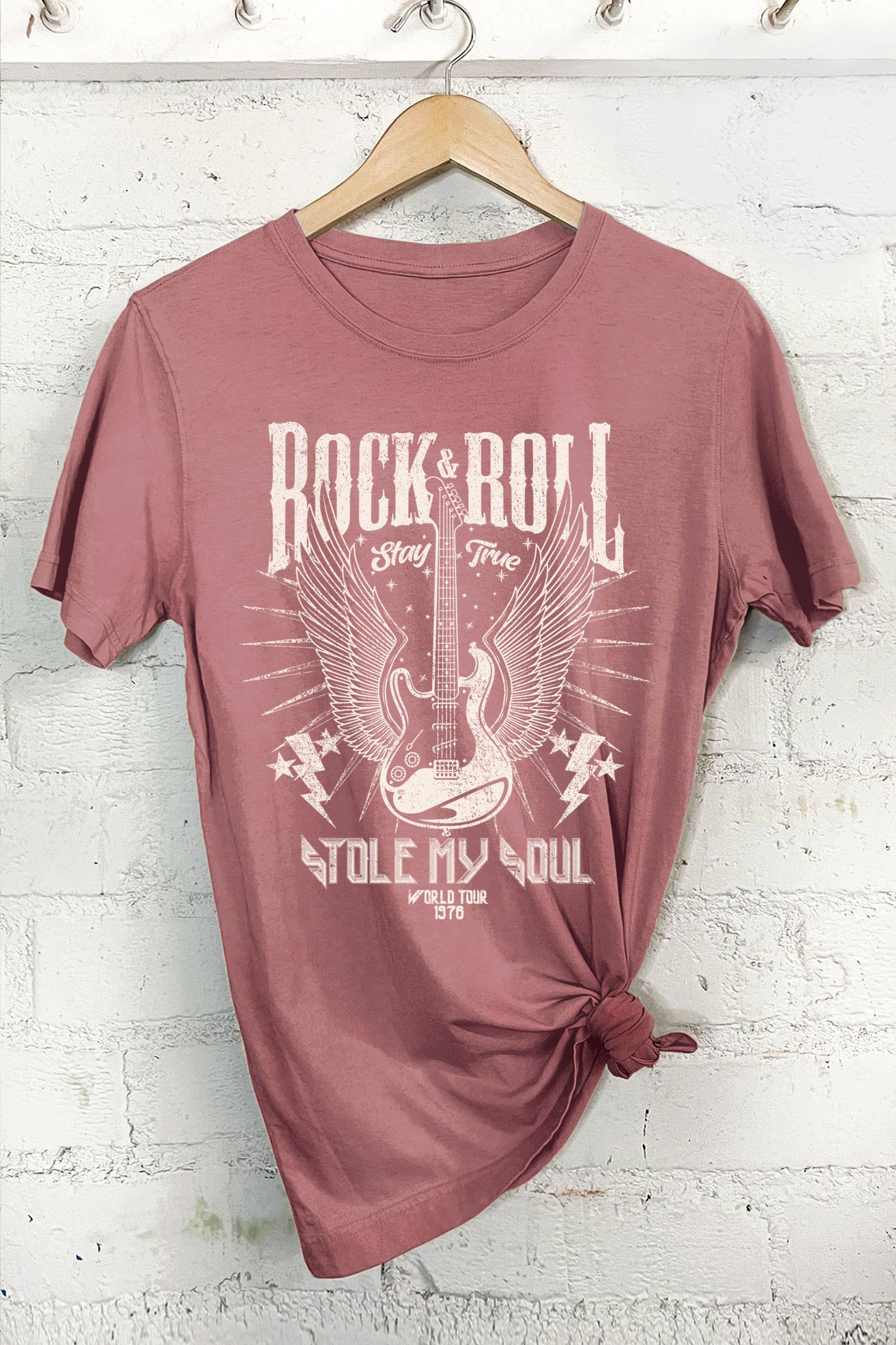Rock and Roll Graphic - Adult & Kids T-Shirts, Sweatshirts & Hoodies apparel design preview 1