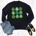St. Patrick's Day Shamrocks - Adult & Kids T-Shirts, Sweatshirts & Hoodies apparel design preview 1