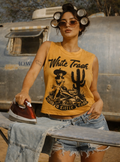 White Trash with A Little Cash Boxy Midriff Muscle - Adult & Kids T-Shirts, Sweatshirts & Hoodies apparel design preview 1