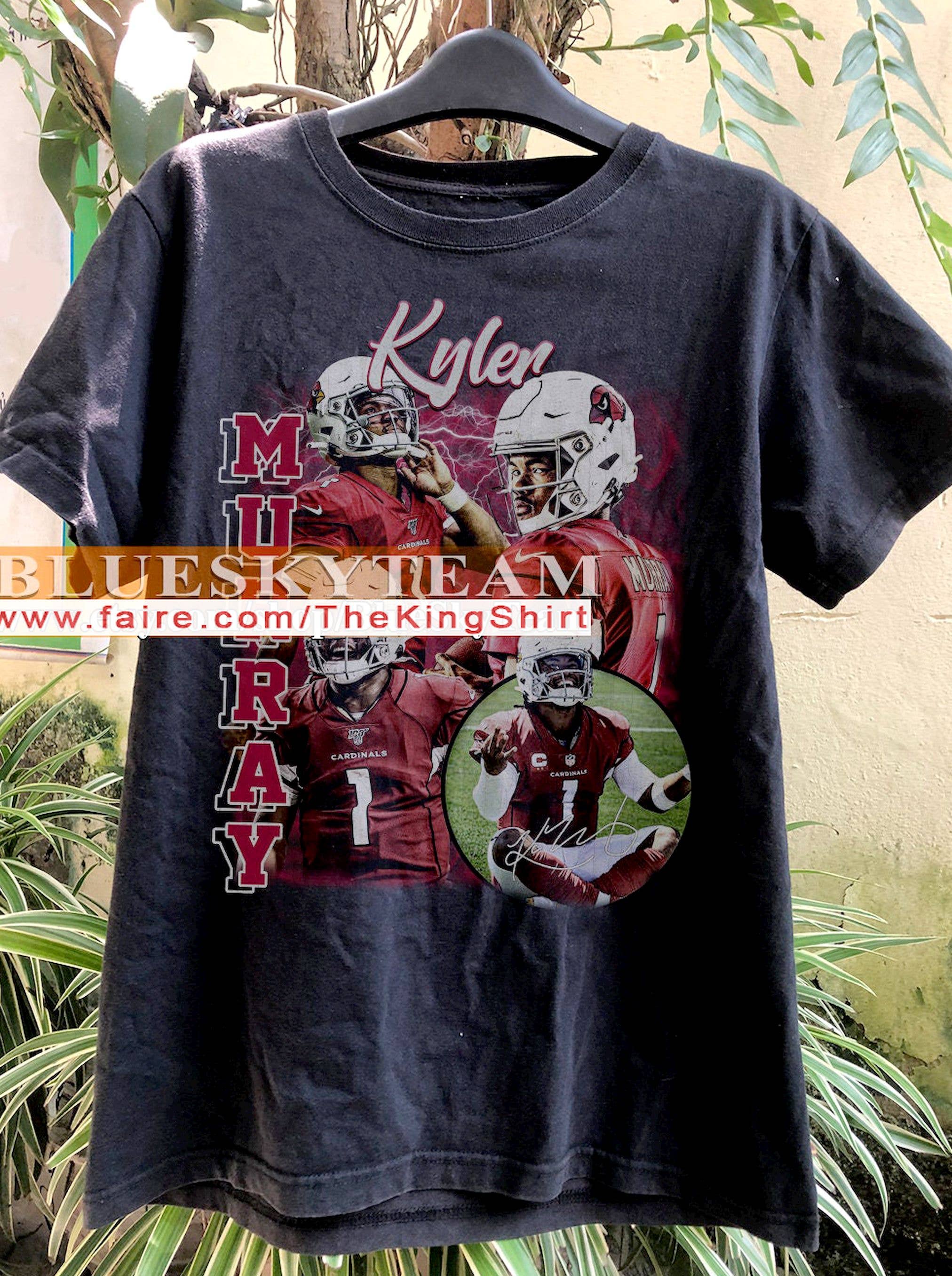 Vintage 90s Kyler Murray Graphic Retro Sport - Adult & Kids T-Shirts, Sweatshirts & Hoodies apparel design preview 1