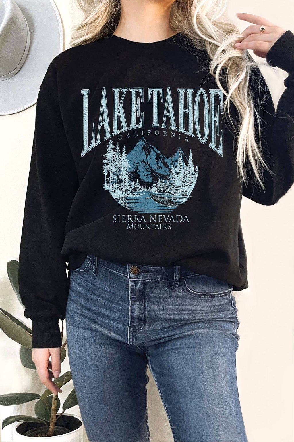 Lake Tahoe California Graphic Terry - Adult & Kids T-Shirts, Sweatshirts & Hoodies apparel design preview 1