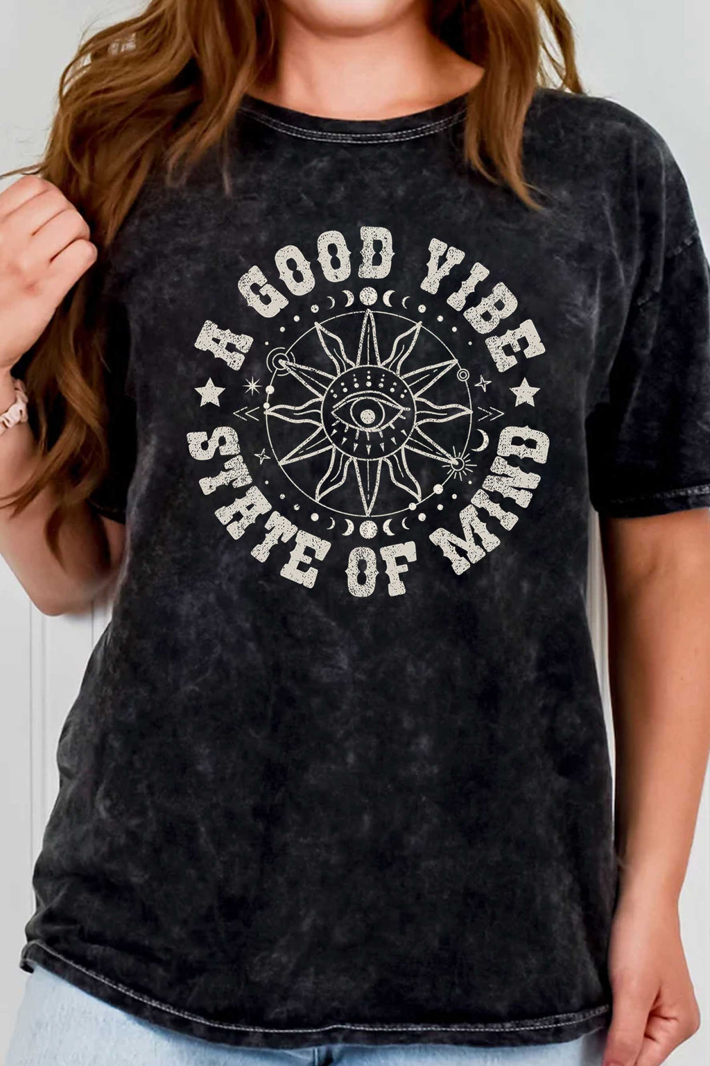 A Good Vibe State of Mind Mineral Graphic Thsirts - Adult & Kids T-Shirts, Sweatshirts & Hoodies apparel design preview 1
