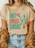 No Bad Days On the Beach Graphic - Adult & Kids T-Shirts, Sweatshirts & Hoodies apparel design preview 1