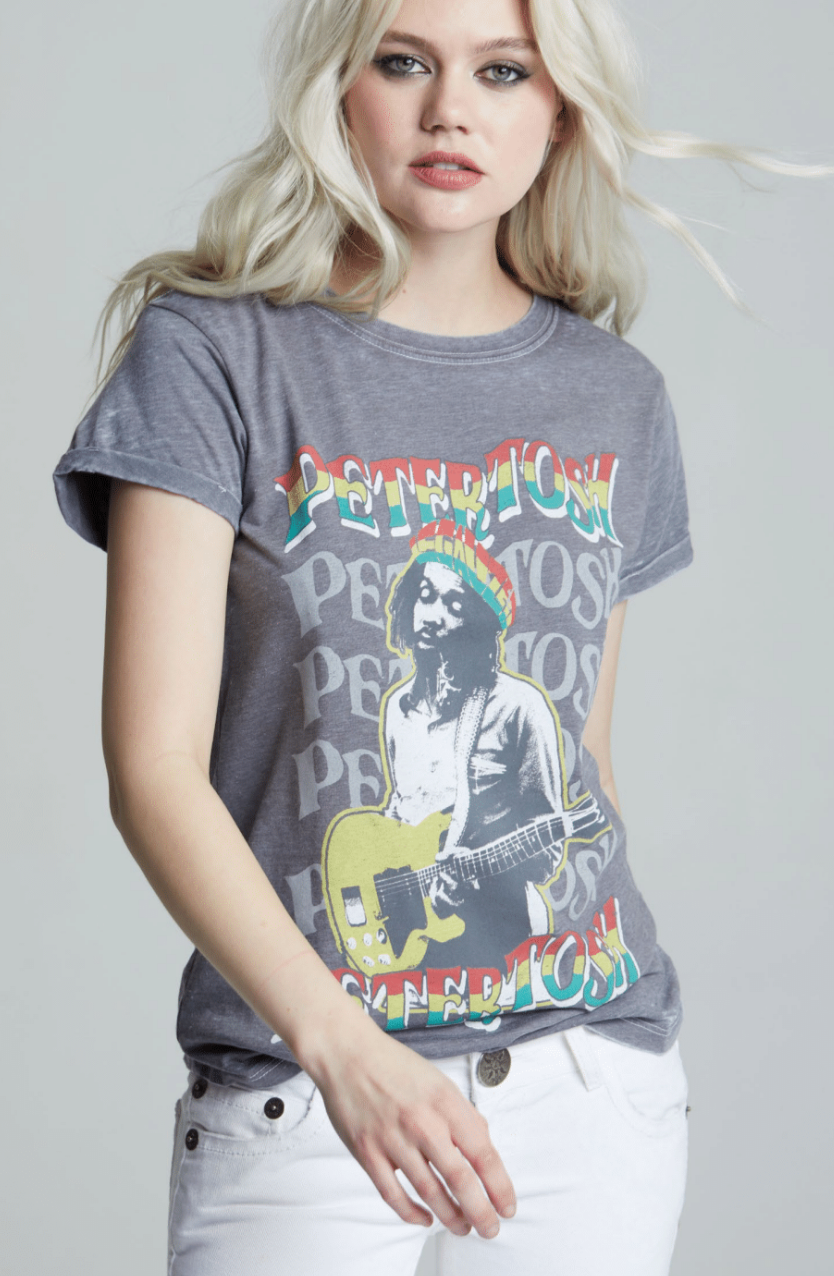 302338 Peter Tosh Steel Grey - Adult & Kids T-Shirts, Sweatshirts & Hoodies apparel design preview 1