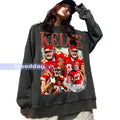 Travis Kelce Vintage Washed Tight End Graphic - Adult & Kids T-Shirts, Sweatshirts & Hoodies apparel design preview 1