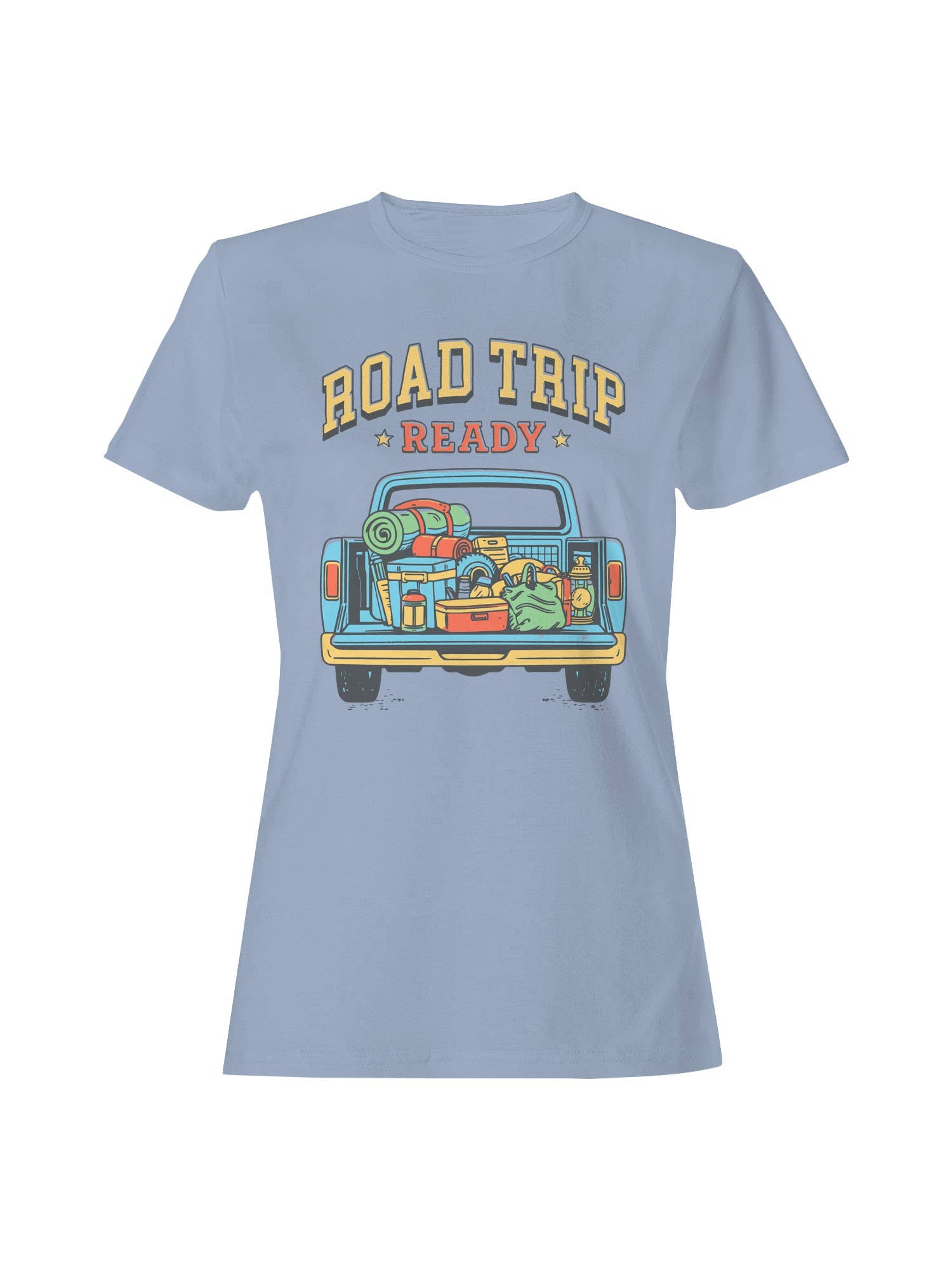 Roadtrip USA Road Trip Ready Adventure Gear Women's - Adult & Kids T-Shirts, Sweatshirts & Hoodies apparel design preview 1