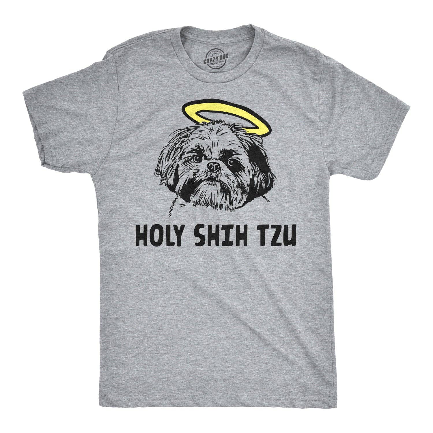 Holy Shih Tzu Men's - Adult & Kids T-Shirts, Sweatshirts & Hoodies apparel design preview 1