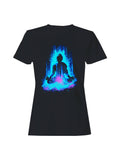 Tranquil Blue Buddha Illumination Women's - Adult & Kids T-Shirts, Sweatshirts & Hoodies apparel design preview 1