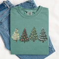 Christmas Trees, Winter, Snow, Santa - Adult & Kids T-Shirts, Sweatshirts & Hoodies apparel design preview 1
