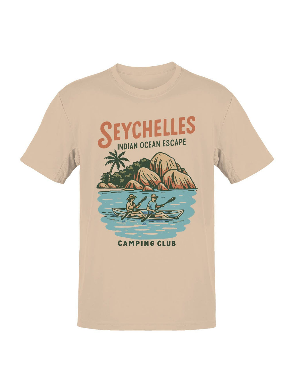 Seychelles Indian Ocean Escape Adventure Men's - Adult & Kids T-Shirts, Sweatshirts & Hoodies apparel design preview 1