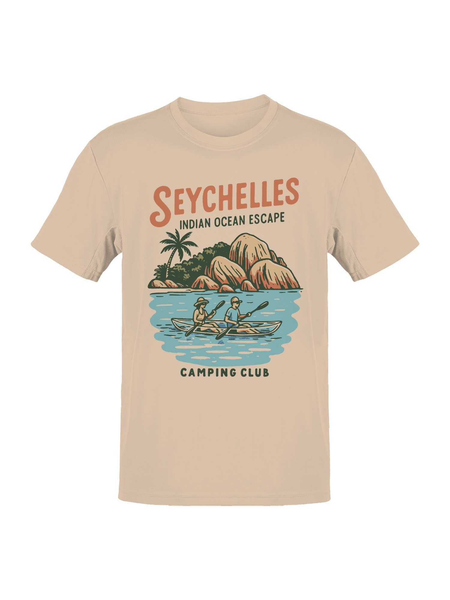 Seychelles Indian Ocean Escape Adventure Men's - Adult & Kids T-Shirts, Sweatshirts & Hoodies apparel design preview 1