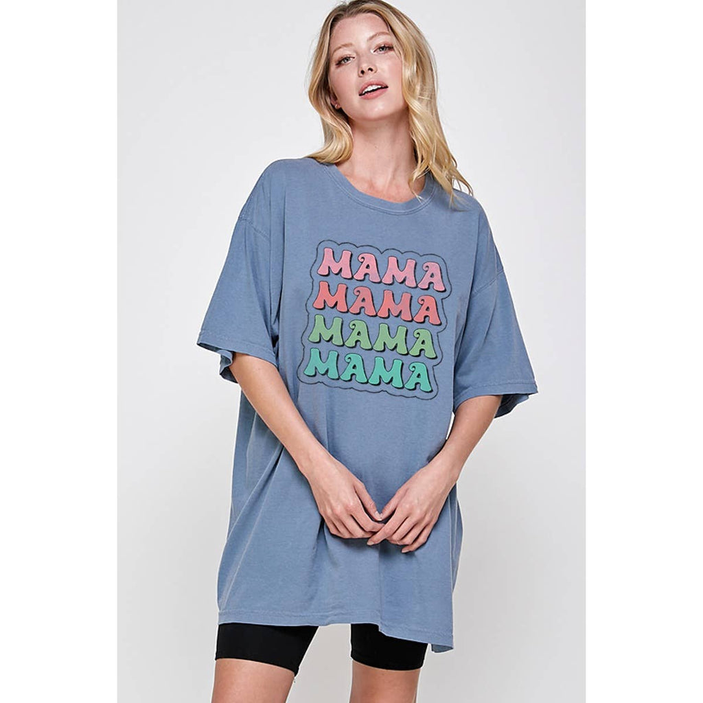Mama Vintage Graphic Oversized - Adult & Kids T-Shirts, Sweatshirts & Hoodies apparel design preview 1