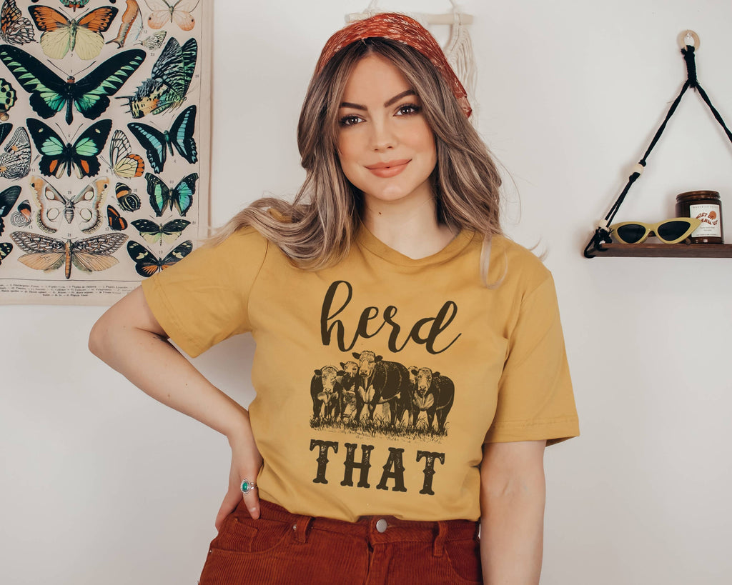Herd That Farm Life Women's Screen Printed - Adult & Kids T-Shirts, Sweatshirts & Hoodies apparel design preview 1
