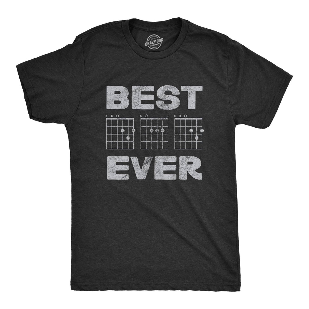 Best Dad Ever Guitar Chords Men's - Adult & Kids T-Shirts, Sweatshirts & Hoodies apparel design preview 1