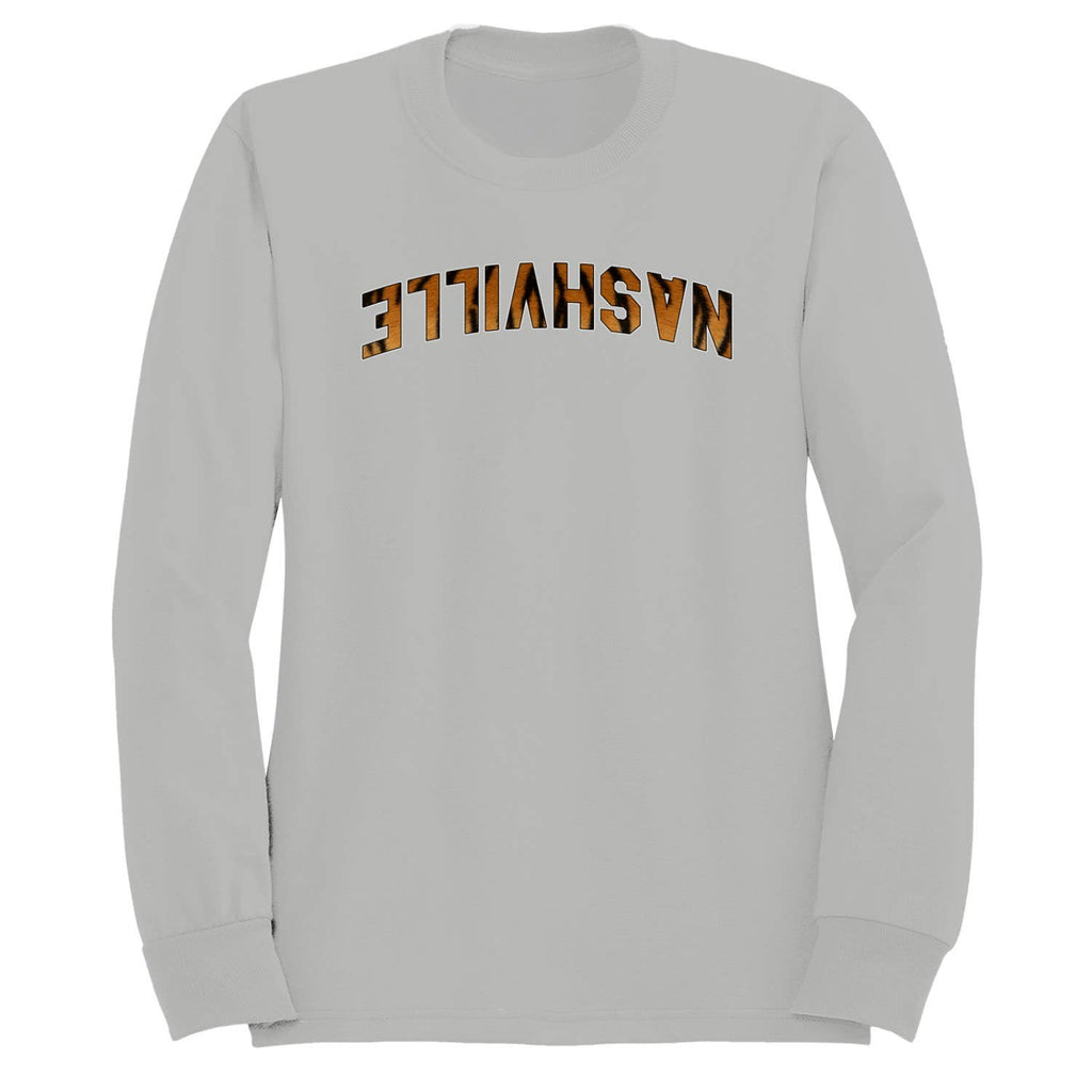 Nashville Leopard Print Arched Men's - Adult & Kids T-Shirts, Sweatshirts & Hoodies apparel design preview 1