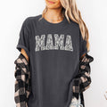 Mama, Faux Lace, Coquette, Varsity, Mother's Day - Adult & Kids T-Shirts, Sweatshirts & Hoodies apparel design preview 1