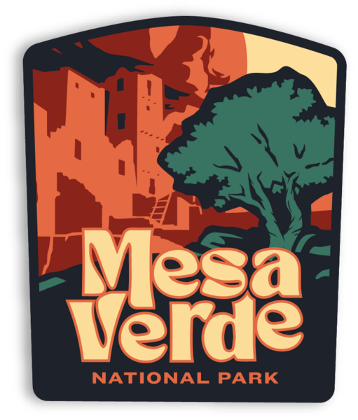 Mesa Verde National Park Sticker - Adult & Kids T-Shirts, Sweatshirts & Hoodies apparel design preview 1