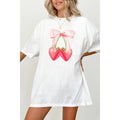 Strawberry Ribbon Vintage Graphic Oversized - Adult & Kids T-Shirts, Sweatshirts & Hoodies apparel design preview 1