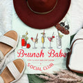 Brunch Babe Social Club Everyday - Adult & Kids T-Shirts, Sweatshirts & Hoodies apparel design preview 1