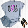 Mama Neon Lightning Bolt Mother's Day Graphic - Adult & Kids T-Shirts, Sweatshirts & Hoodies apparel design preview 1