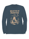 Beam Me Up, Parner Ufo Cowboy Men's - Adult & Kids T-Shirts, Sweatshirts & Hoodies apparel design preview 1