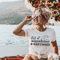 Full of Sunshine and Sarcasm - Adult & Kids T-Shirts, Sweatshirts & Hoodies apparel design preview 1