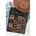 Western Cowboy Mineral Washed - Adult & Kids T-Shirts, Sweatshirts & Hoodies apparel design preview 1