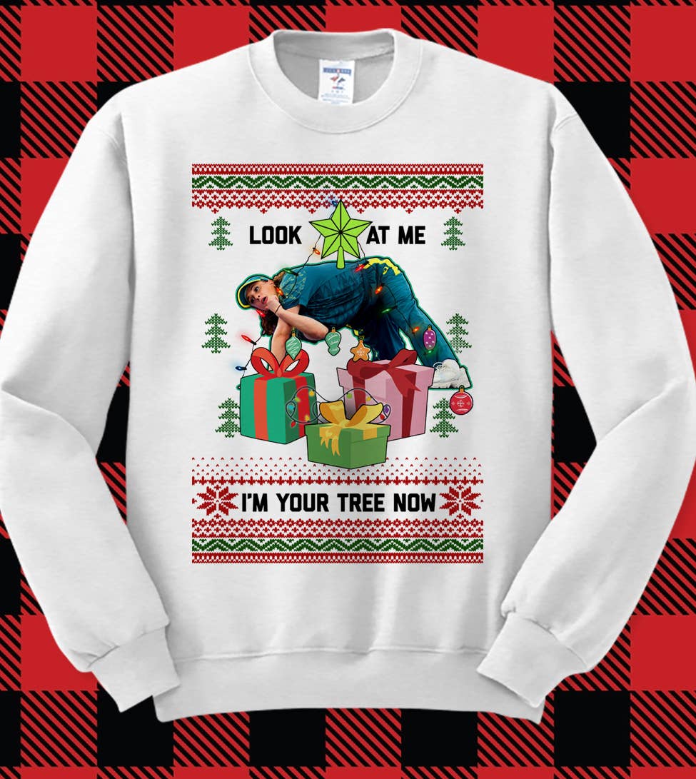 Raygun Look At Me Funny Ugly Christmas - Adult & Kids T-Shirts, Sweatshirts & Hoodies apparel design preview 1
