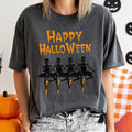 Happy Halloween Ballerinas Retro - Adult & Kids T-Shirts, Sweatshirts & Hoodies apparel design preview 1