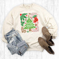 Boho Retro Merry Christmas Graphic - Adult & Kids T-Shirts, Sweatshirts & Hoodies apparel design preview 1