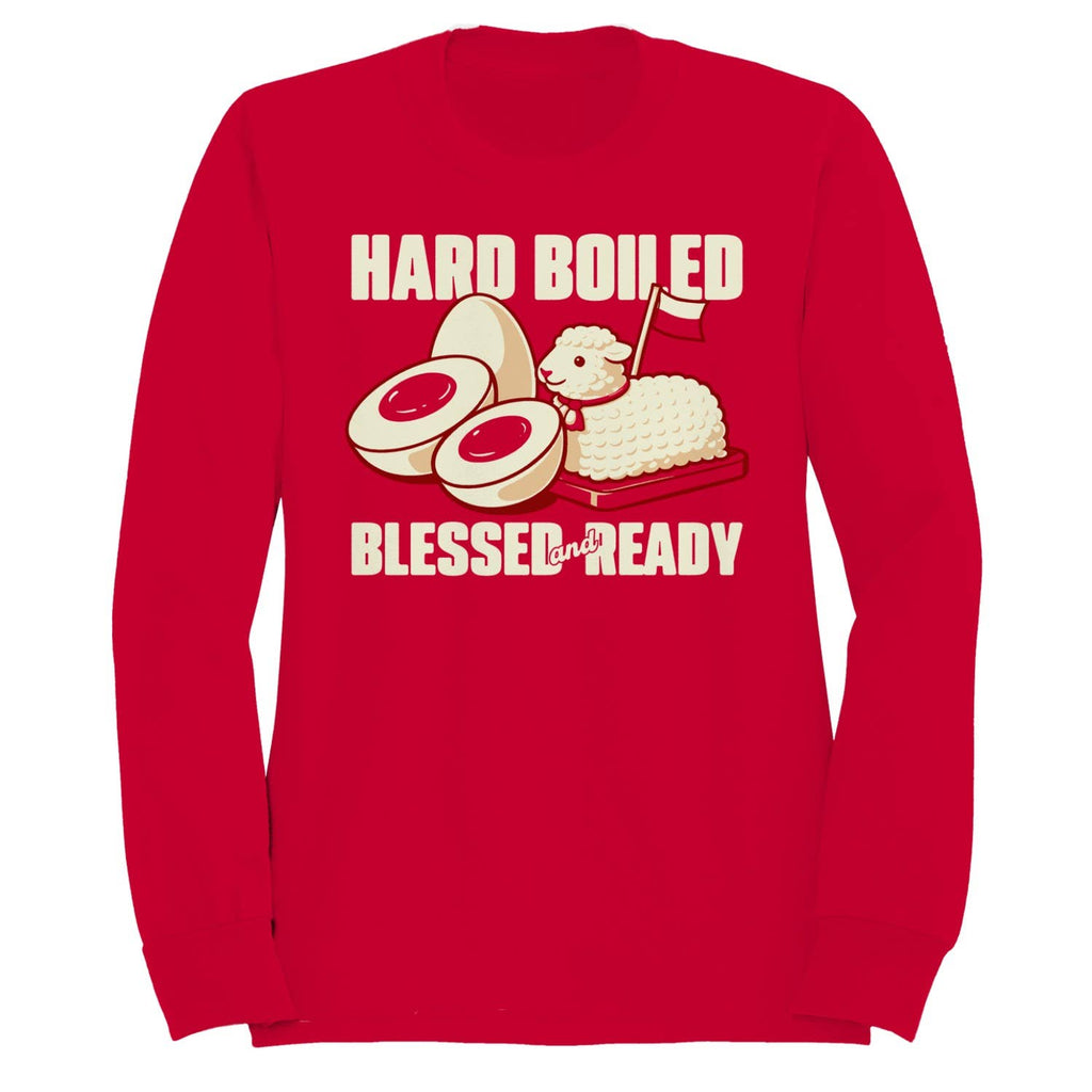 Hard Boiled Blessed Ready Women's - Adult & Kids T-Shirts, Sweatshirts & Hoodies apparel design preview 1