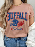 Buffalo Football Graphic - Adult & Kids T-Shirts, Sweatshirts & Hoodies apparel design preview 1