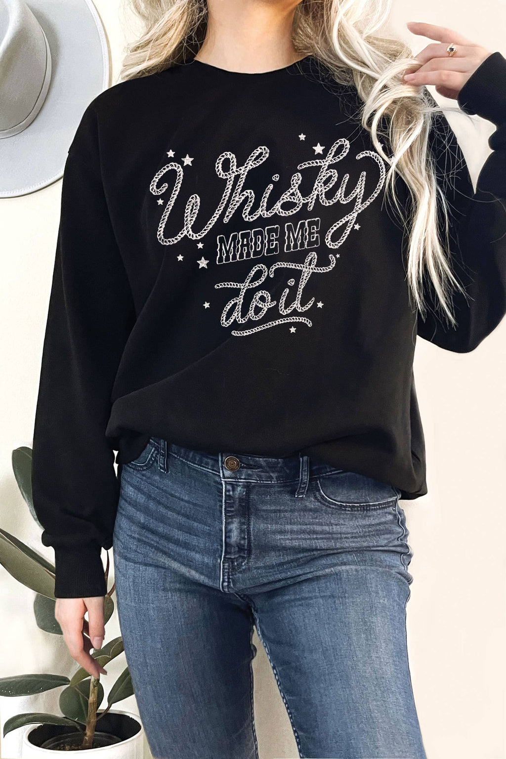 Whisky Made Me Do It Graphic Terry - Adult & Kids T-Shirts, Sweatshirts & Hoodies apparel design preview 1