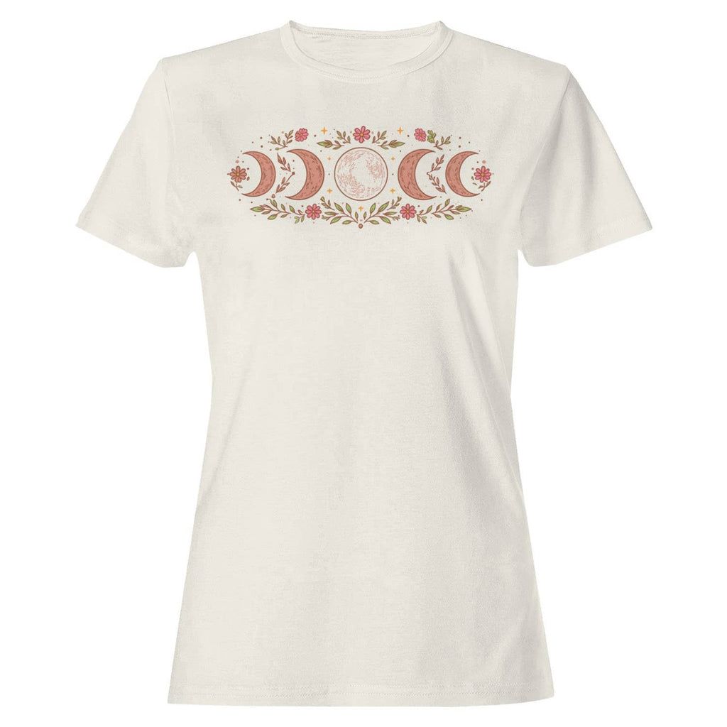 Floral Moon Phases Women's - Adult & Kids T-Shirts, Sweatshirts & Hoodies apparel design preview 1
