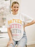Batter Swing Baseball White Comfort Colors - Adult & Kids T-Shirts, Sweatshirts & Hoodies apparel design preview 1