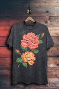 Roses Painting Graphic Top - Adult & Kids T-Shirts, Sweatshirts & Hoodies apparel design preview 1