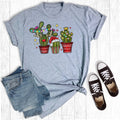 Western Christmas Cactus Graphic - Adult & Kids T-Shirts, Sweatshirts & Hoodies apparel design preview 1