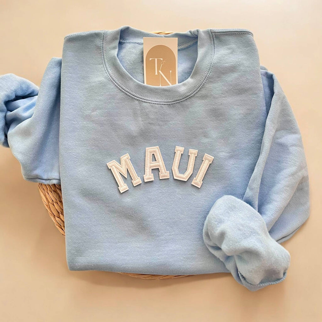 Maui Crewneck Summer - Adult & Kids T-Shirts, Sweatshirts & Hoodies apparel design preview 1