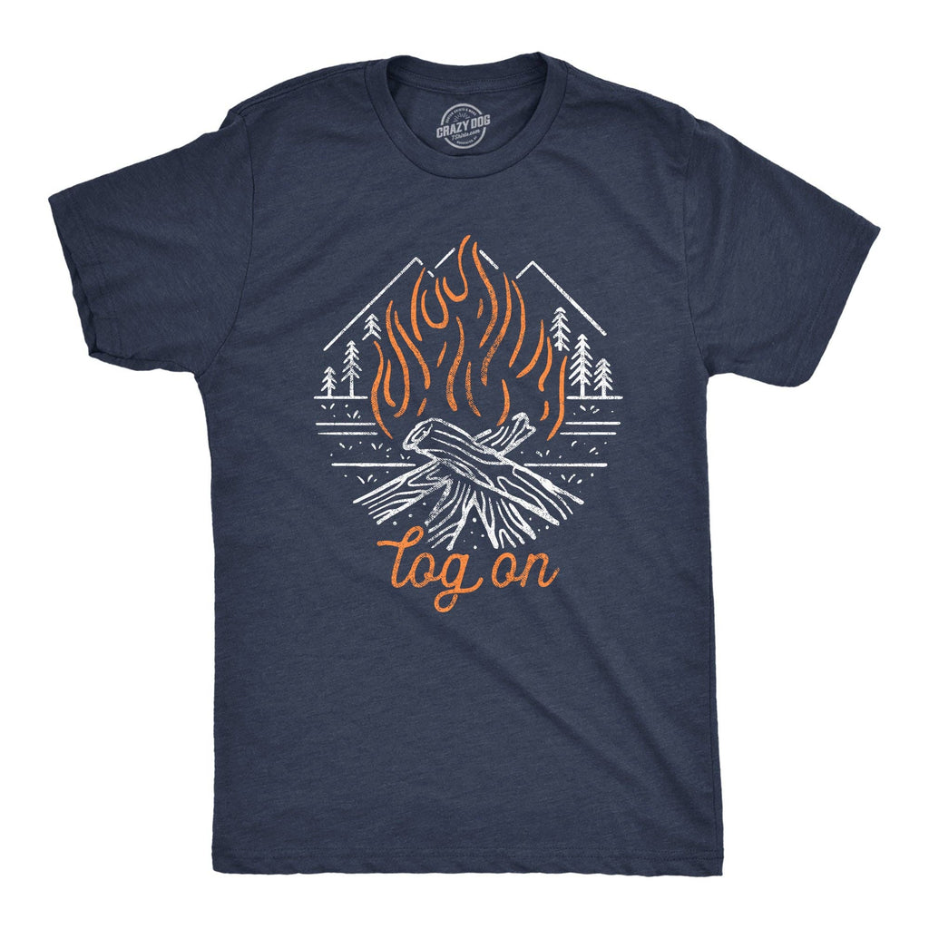Log On Men's - Adult & Kids T-Shirts, Sweatshirts & Hoodies apparel design preview 1