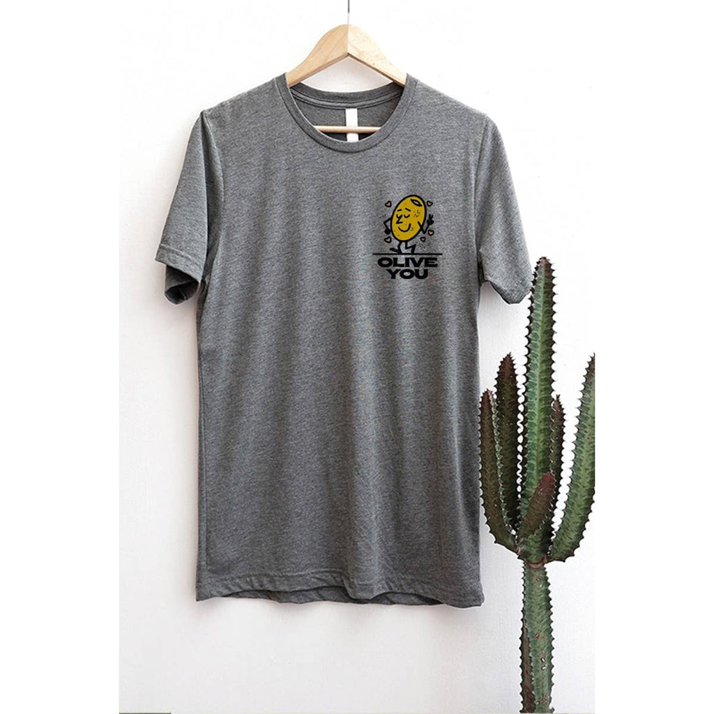 Olive You Graphic Boyfriend T - Adult & Kids T-Shirts, Sweatshirts & Hoodies apparel design preview 1